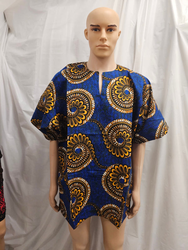 African Ankara  Shirt Top 52