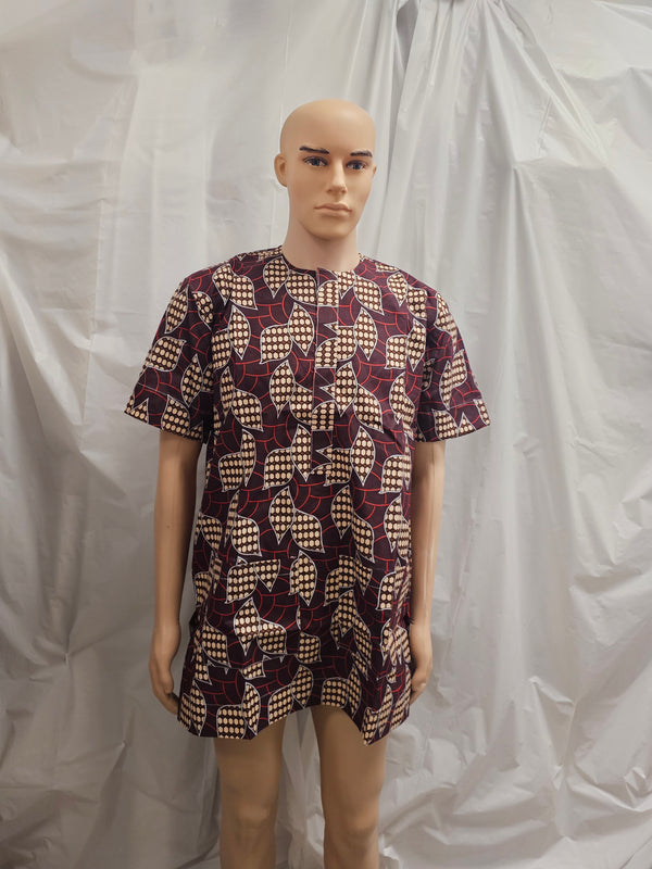 African Traditional Danshiki Top