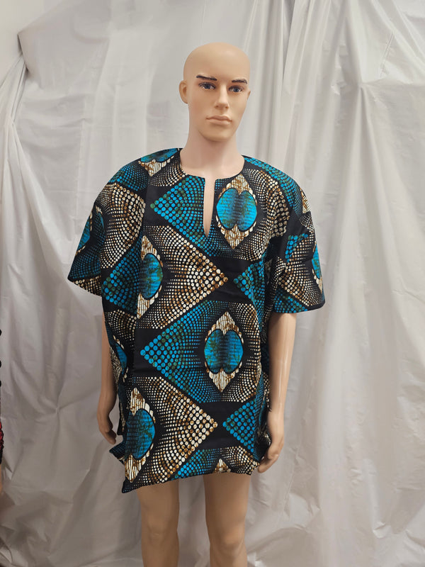 African Nigeria Traditional Danshiki Top