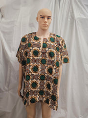 African Nigeria Traditional Danshiki Top