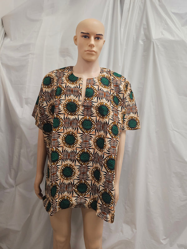 African Nigeria Traditional Danshiki Top