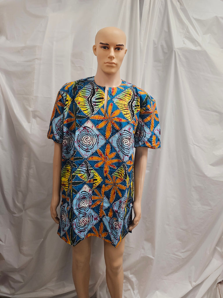 African Nigeria Traditional Unisex Danshiki Top