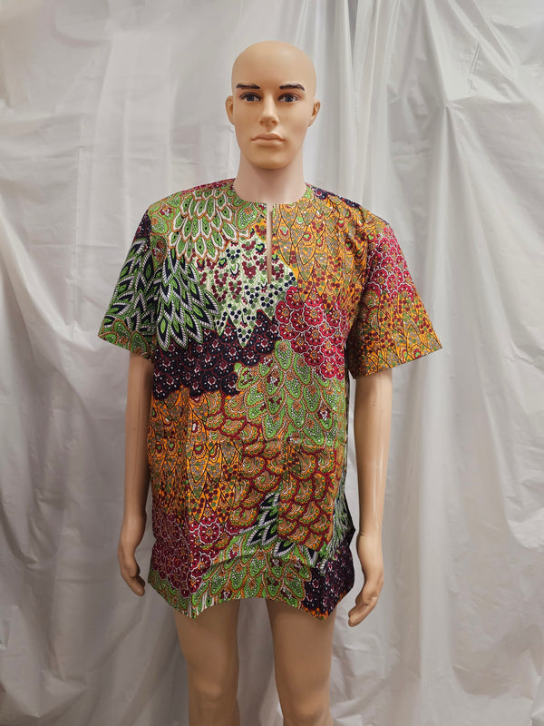 Classic African Nigeria Traditional Unisex Danshiki Top