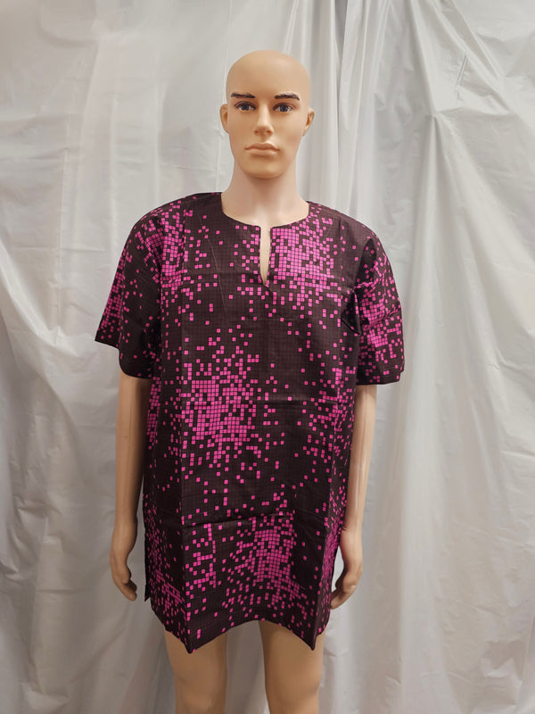 African unisex Nigeria Traditional Unisex Danshiki Top