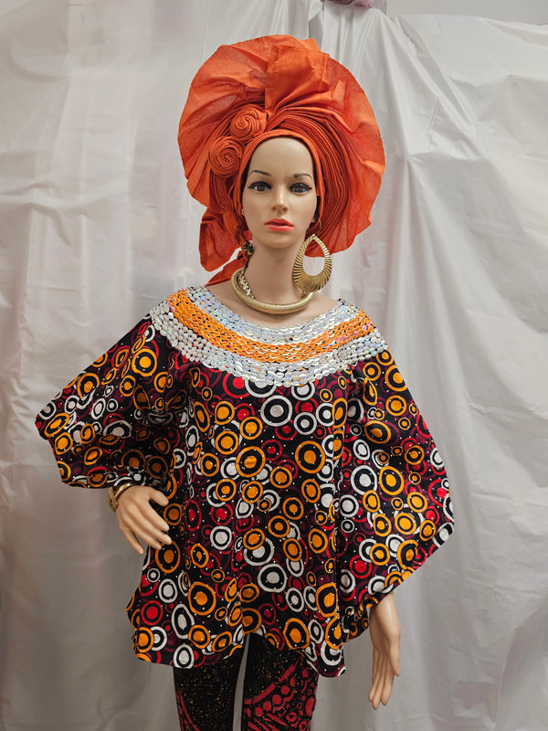 Boss lady Ankara Beautiful Women Top