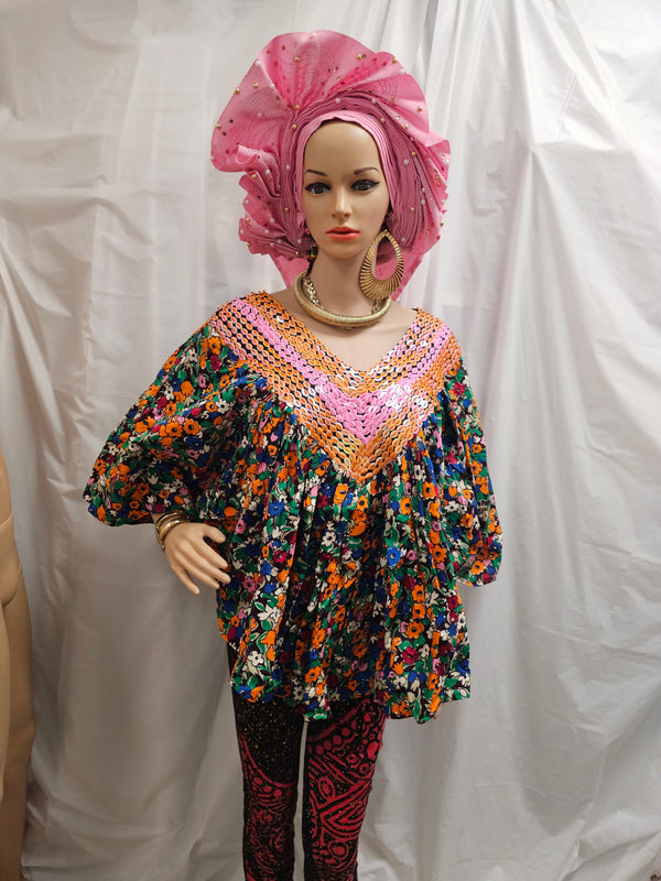 African print Traditional Classic Beautiful Women Top