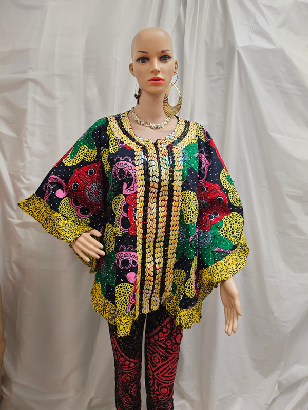 African print Traditional Classic Beautiful Women Top