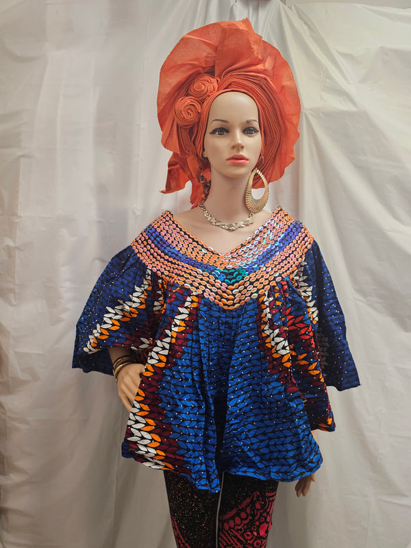 Elegant lady Ankara Beautiful Women Top