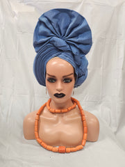 African Headtie Pre Tie Gale