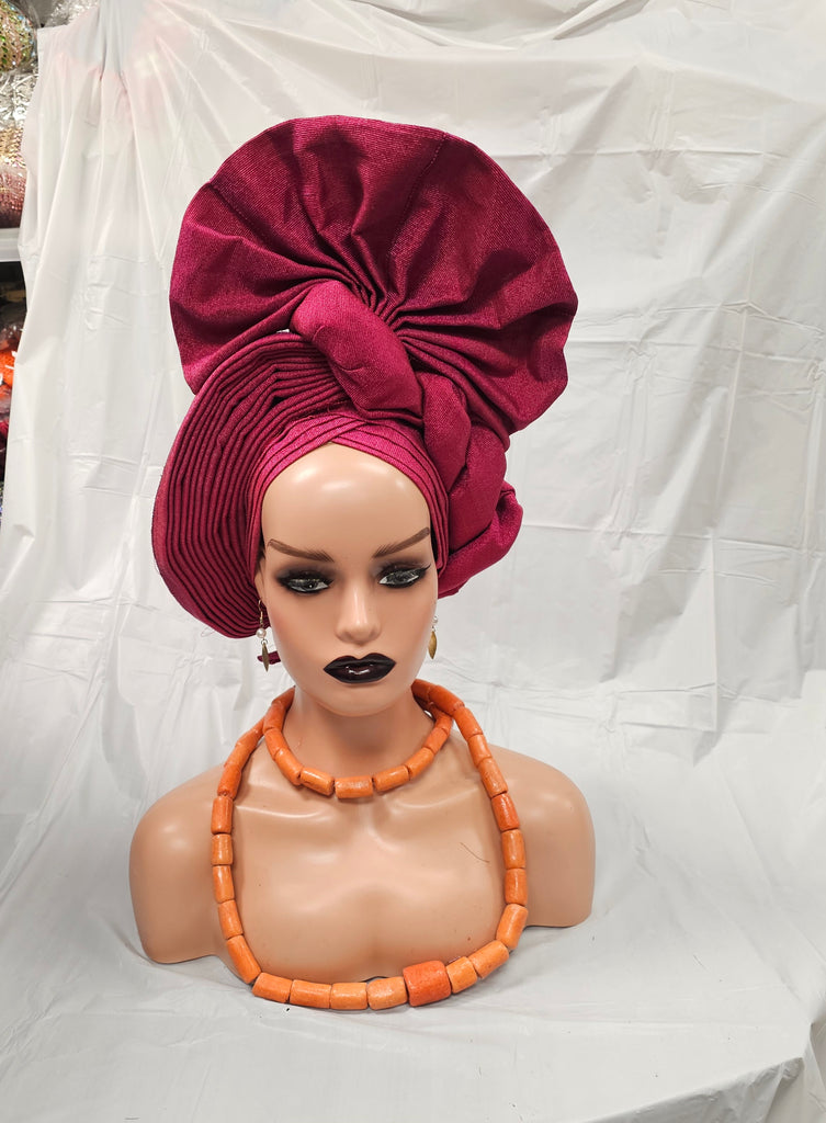 African Headtie Pre Tie Gale