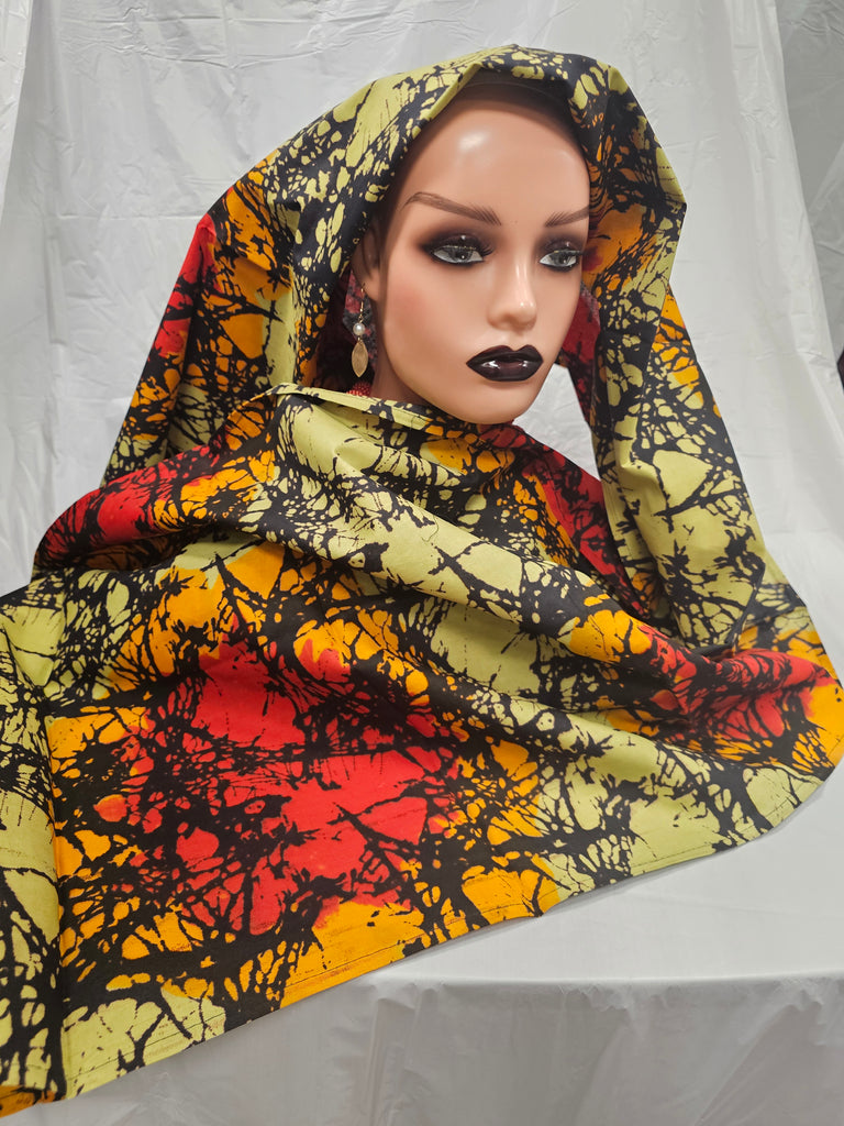AfrcanHead Wraps for women Ankara  Elegant Beautiful print Women Headtie Scarfs