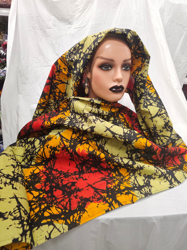 AfrcanHead Wraps for women Ankara  Elegant Beautiful print Women Headtie Scarfs