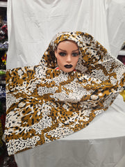 Scarfs Ankara  Elegant Beautiful print Women Headtie Scarfs