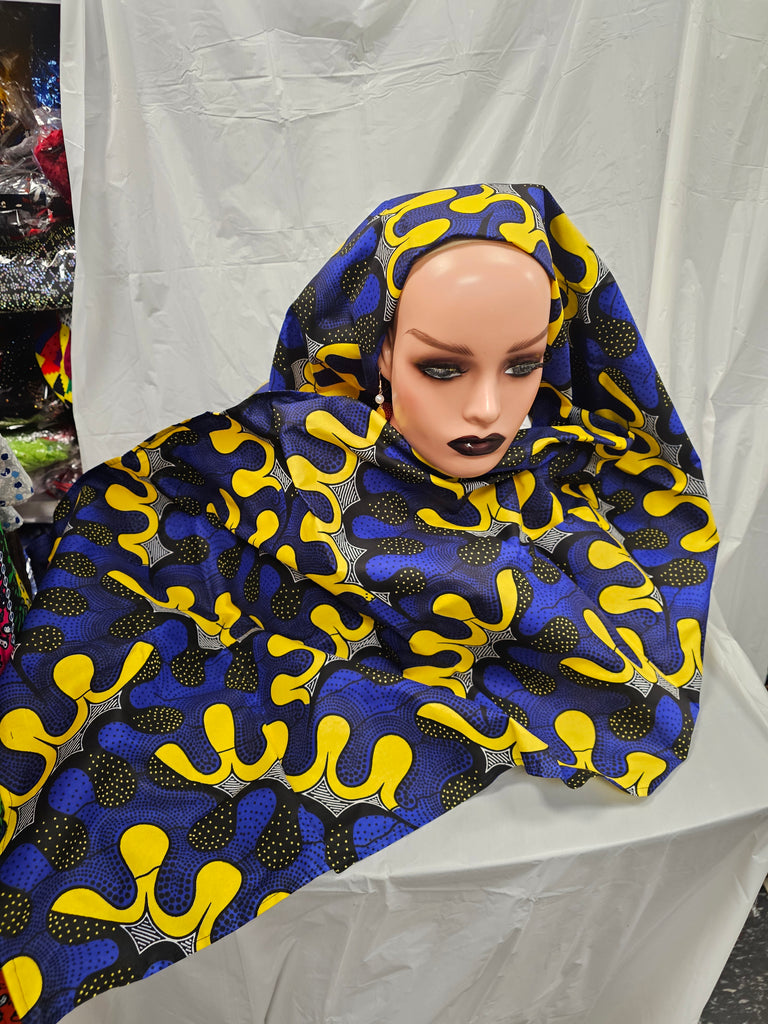 African Scarfs Ankara Print wax Women Headtie Scarfs