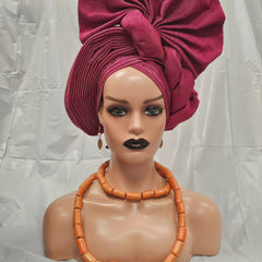 African Headtie Pre Tie Gale
