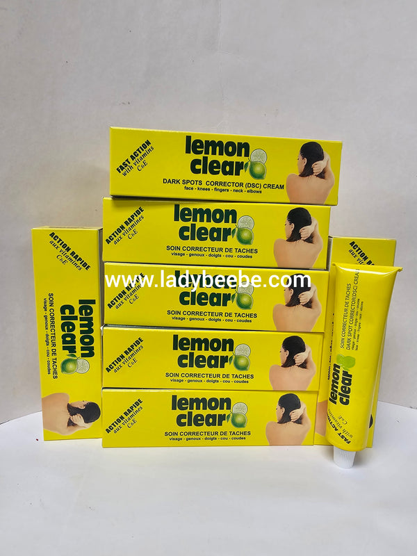10 Packs Lemon  Clear Tube Cream