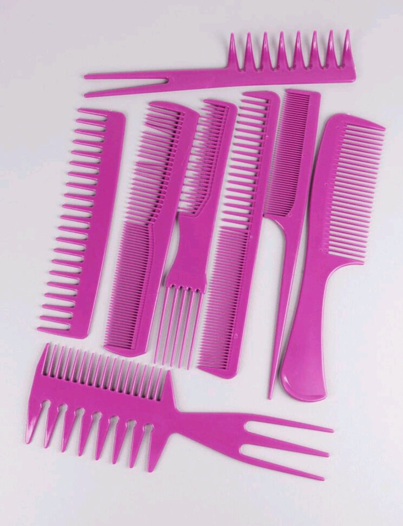 Styling Comb Set,8Pcs Styling Comb Set, Hairdressing Tools Professional Hair Comb, Suitable For All Hair Length And All Hairstyles Black Friday