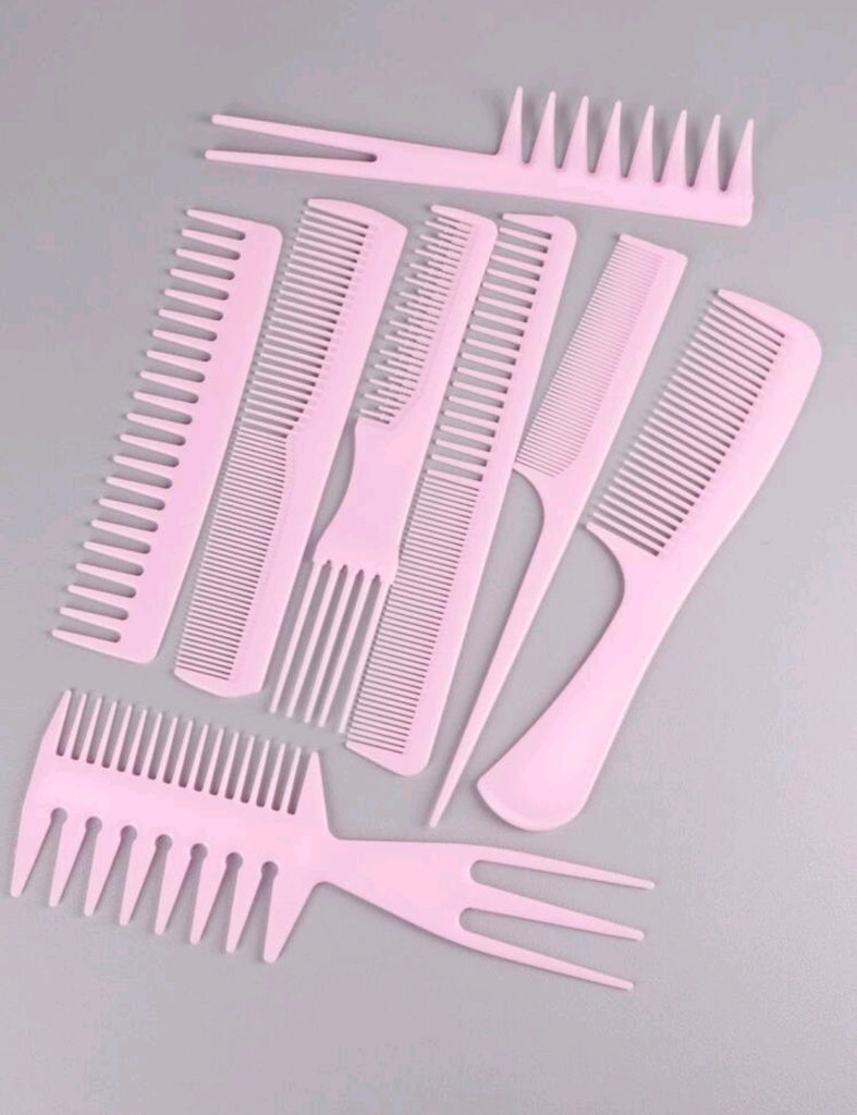 Styling Comb Set,8Pcs Styling Comb Set, Hairdressing Tools Professional Hair Comb, Suitable For All Hair Length And All Hairstyles Black Friday