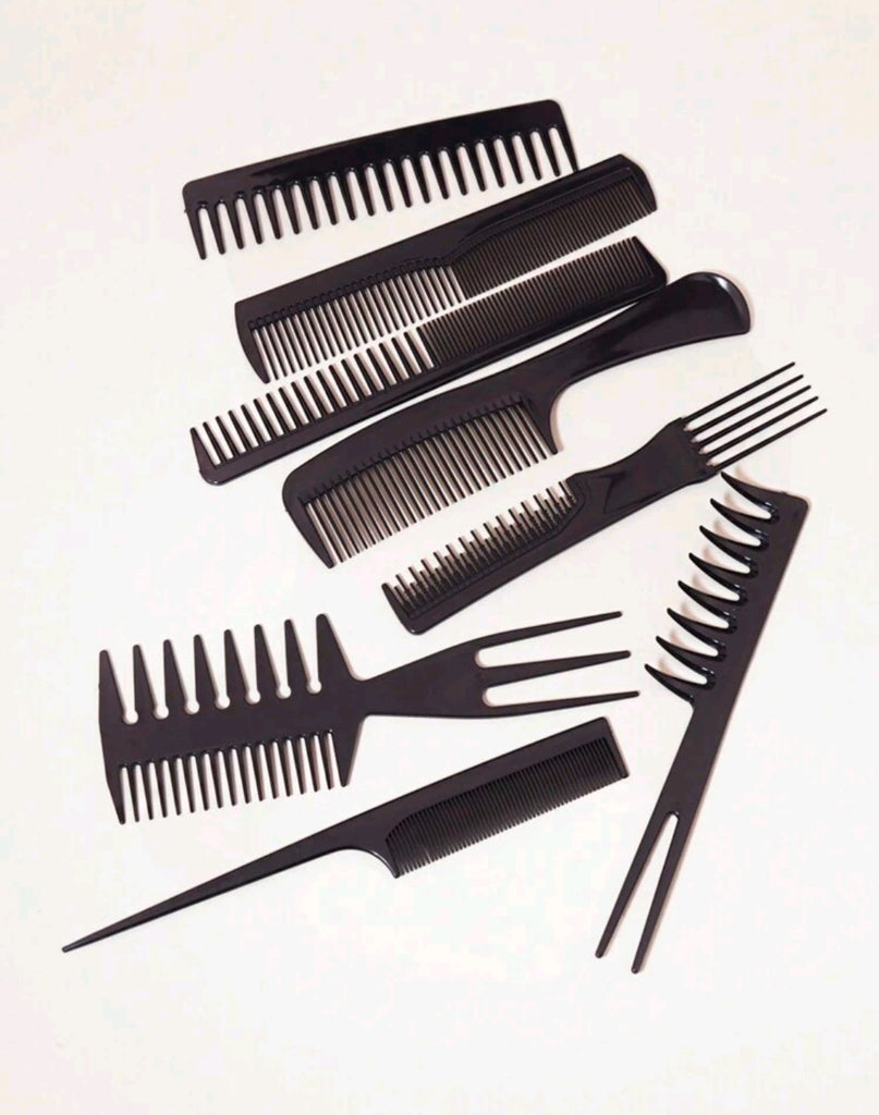 Styling Comb Set,8Pcs Styling Comb Set, Hairdressing Tools Professional Hair Comb, Suitable For All Hair Length And All Hairstyles Black Friday