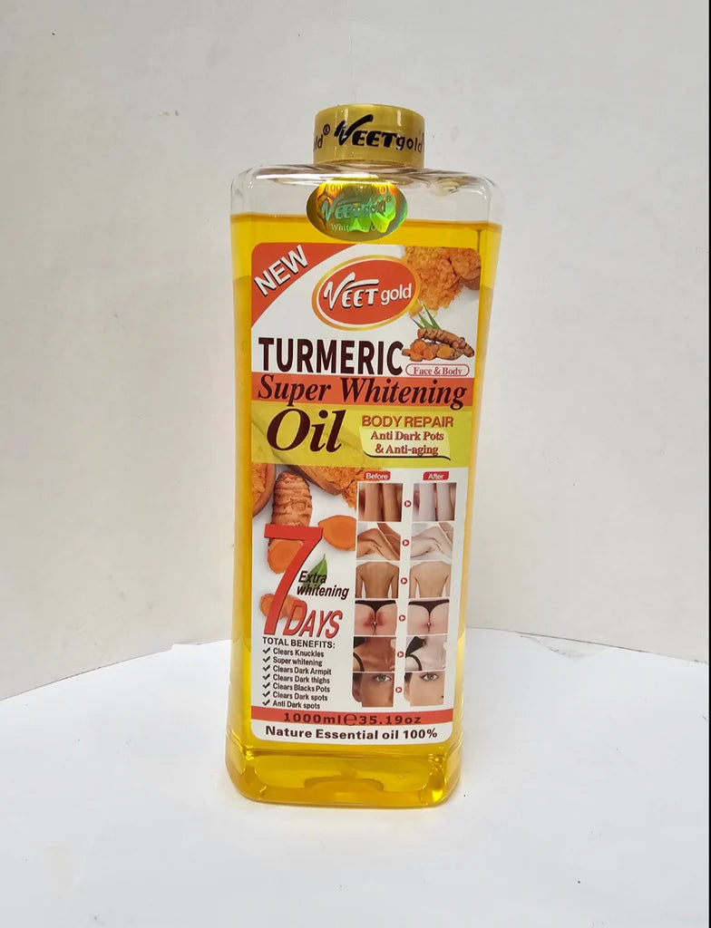 VeetGold Turmeric Brightening oil 1000ml
