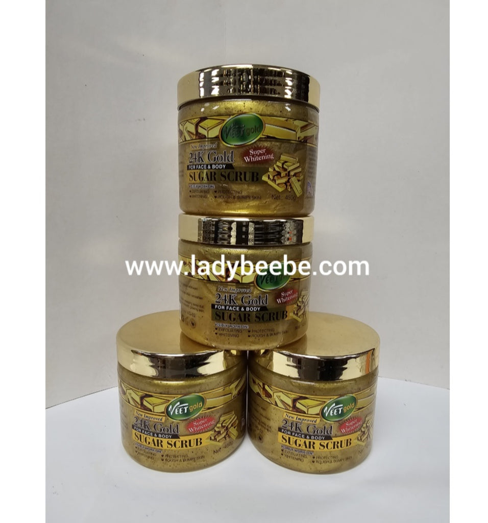 Veetgold 24K Gold face & Body SugarScrub