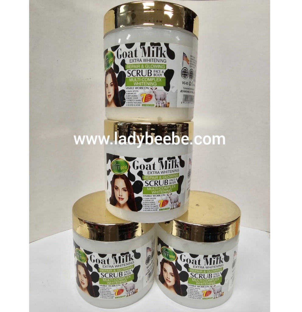 Veetgold Goat Milk Extra Whitening Repair & Glowing Scrub