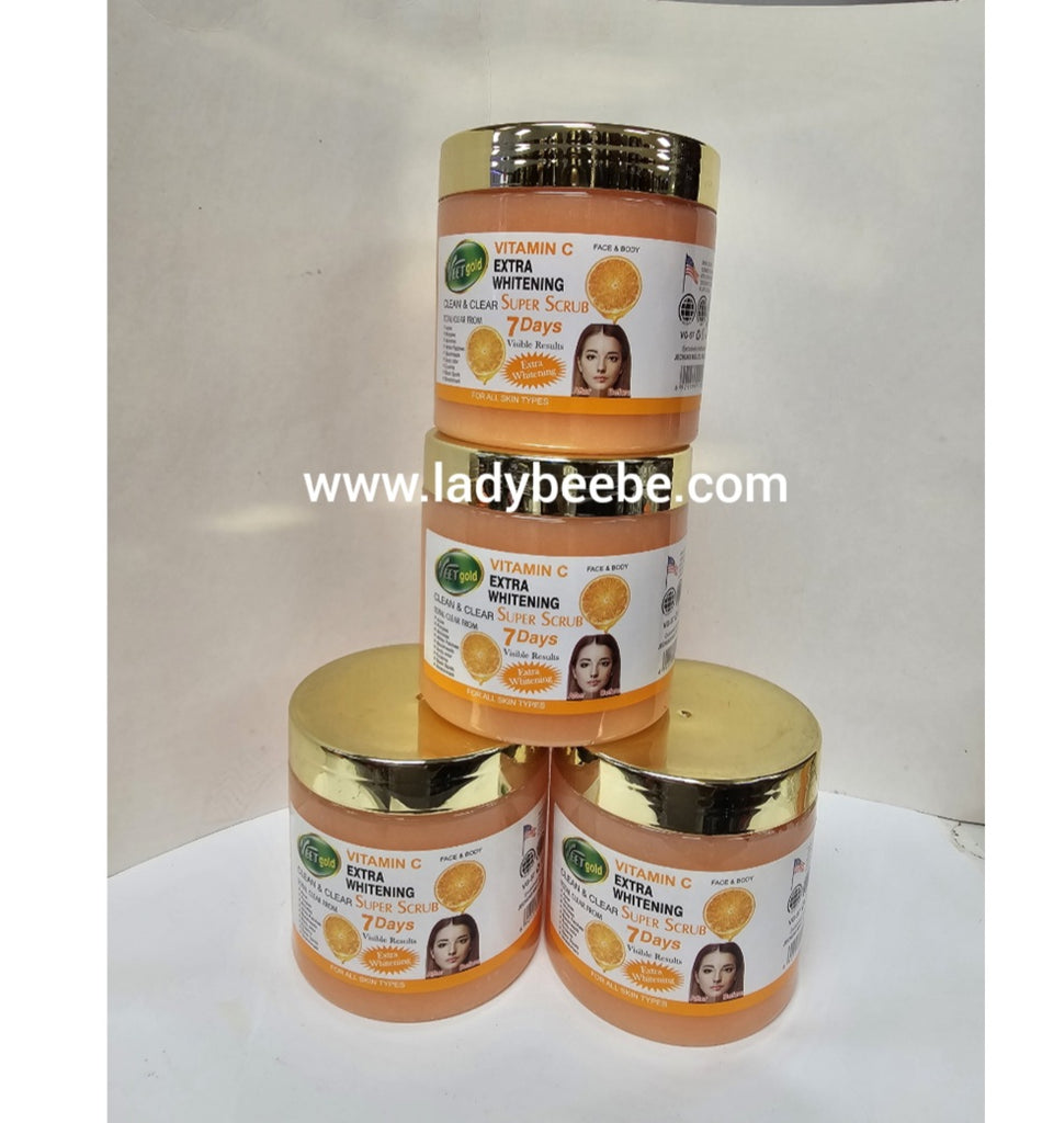 Veetgold Vitamin C Extra Whitening Super Scrub 7days