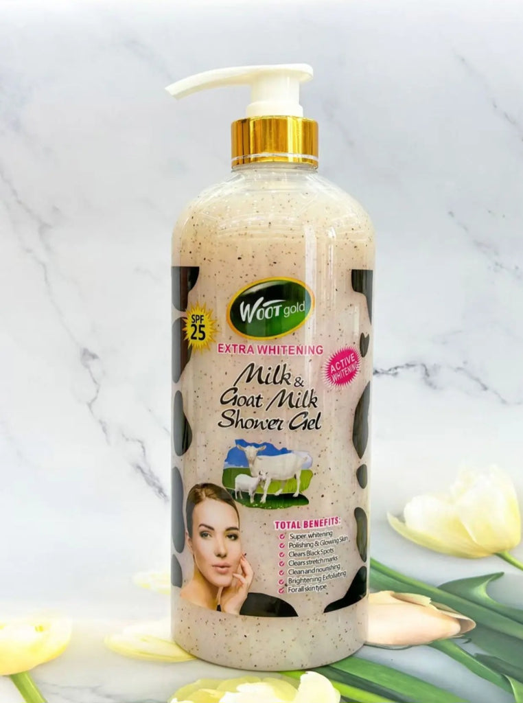Veetgold Milk & Goat  Brightening  Glowing Shower 1000ml