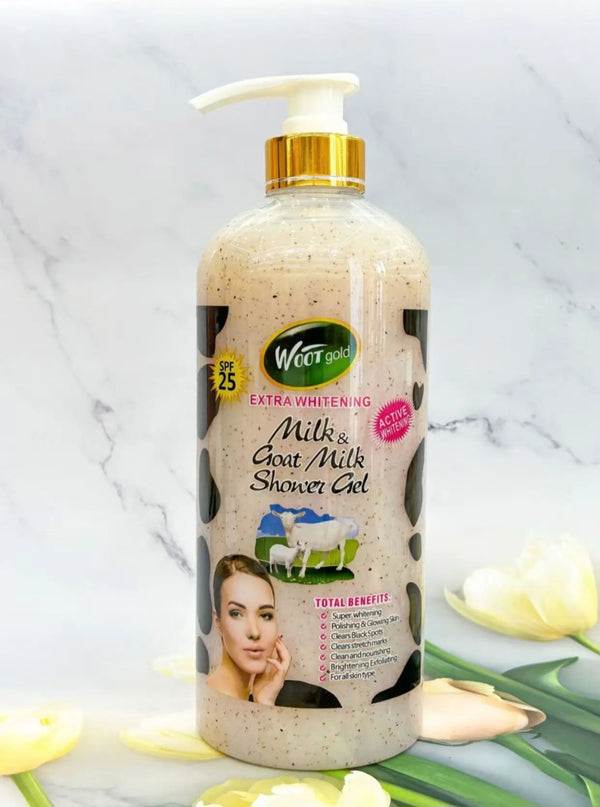 Veetgold Milk & Goat  Brightening  Glowing Shower 1000ml