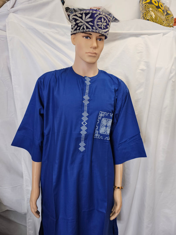 High Quality Royal Blue Suit 2 piece set pant & top
