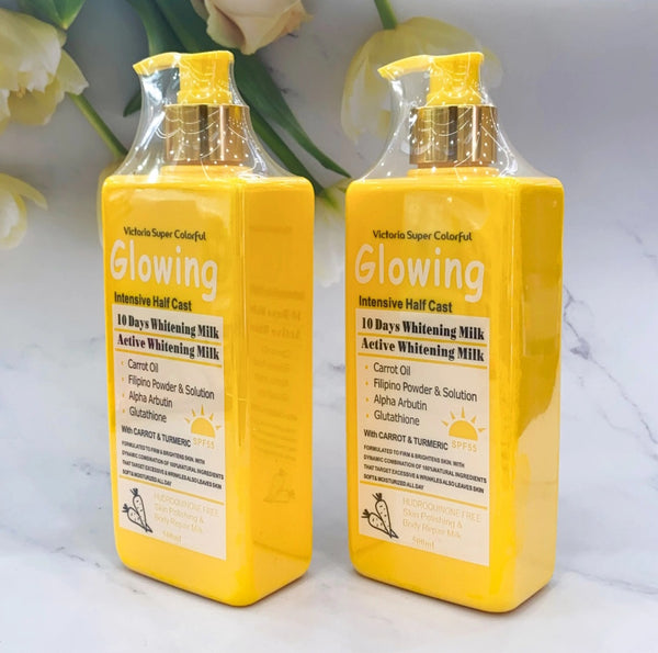 Glowing  intensive Half Cast