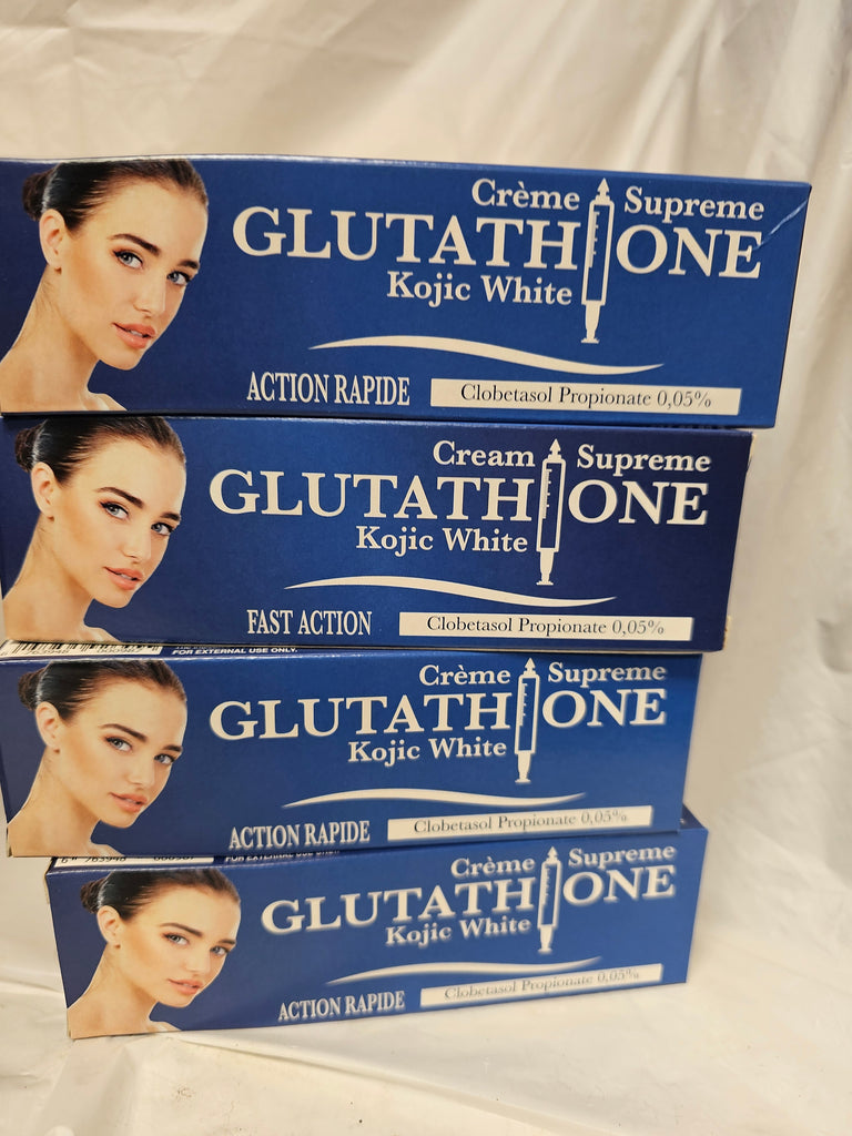 6 Pack Glutathione Cream Terminal White Tube Cream