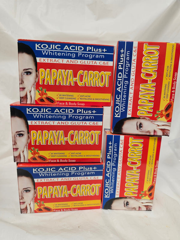 Papaya Carrot Acid Soap 135g