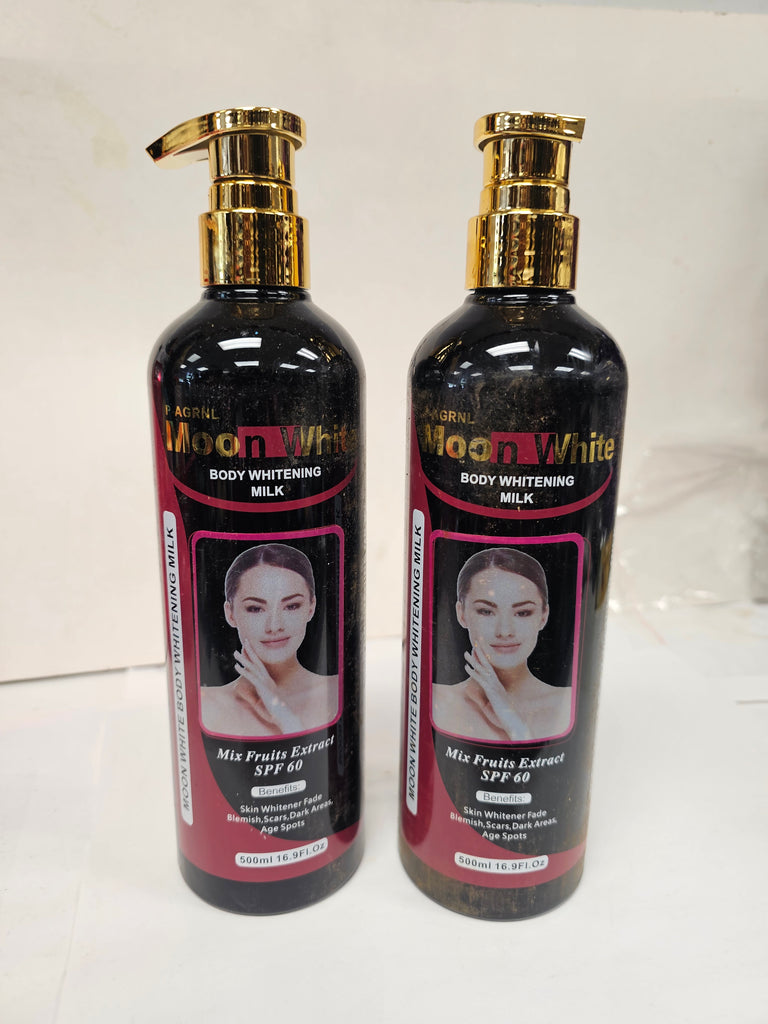 Moon white Brightening Glowing body milk