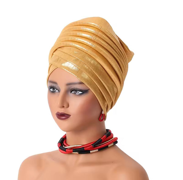Elegant African Hat Turban Women cap