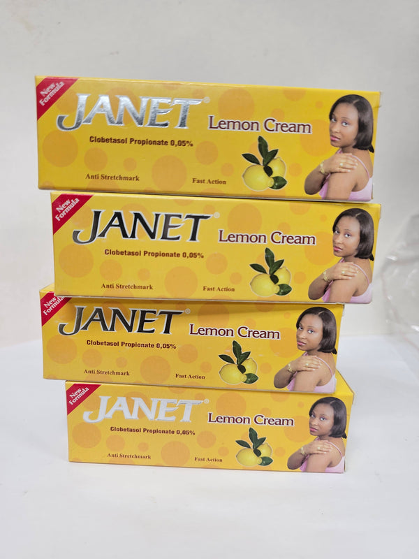 10 pack Janet Lemon cream