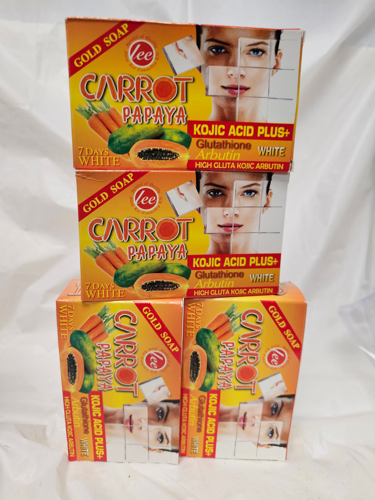 Lee Carrot Papaya Kojic Acid Soap 160g