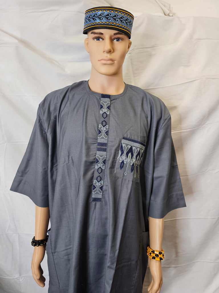 King  2 piece suit Wedding Party Nigeria MEN TRADITIONAL AFRICAN CLOTHING