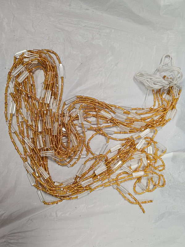 African Rope Waist Beads Belly Jewelry #8