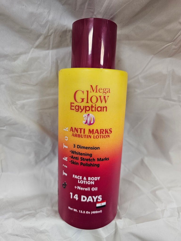 Mega Glow Egyptian Brightening Body Milk 400ml