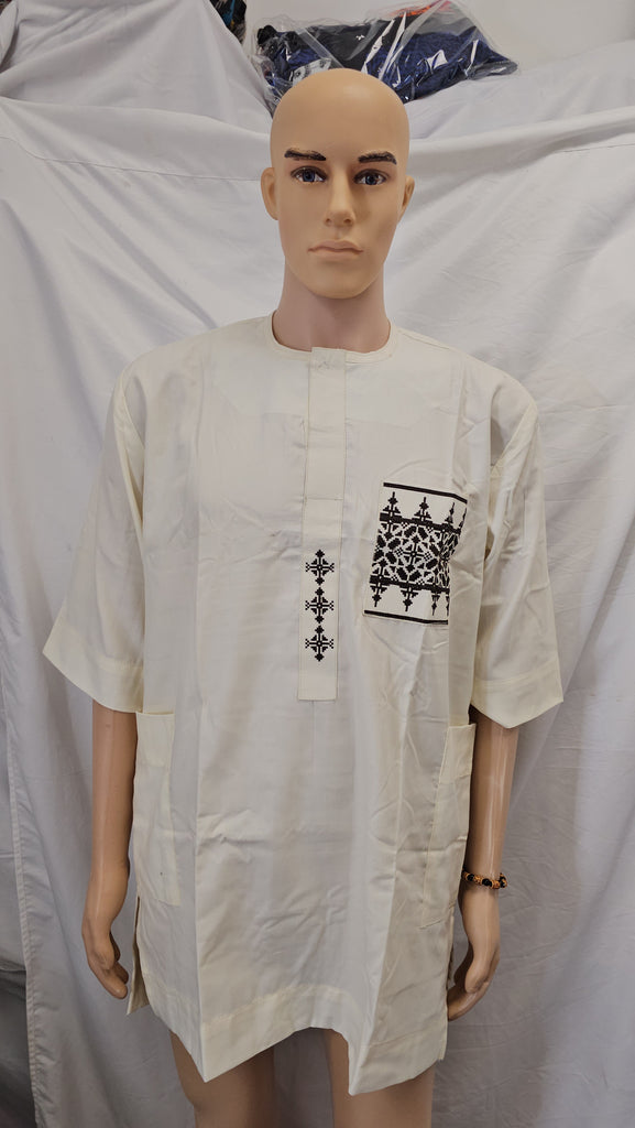 African Wedding TRADITIONAL  High Class  Wedding high Quality Men 2 piece set Top & Pant 👖
