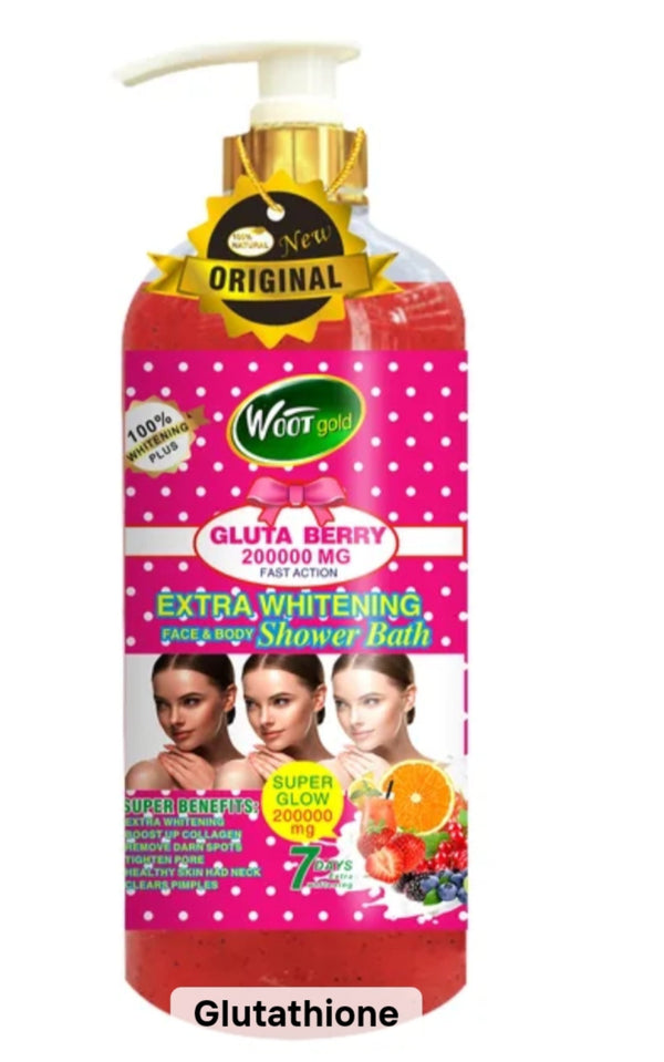 Veetgold Gluta Berry Extra Whitening Glowing Shower 1000ml