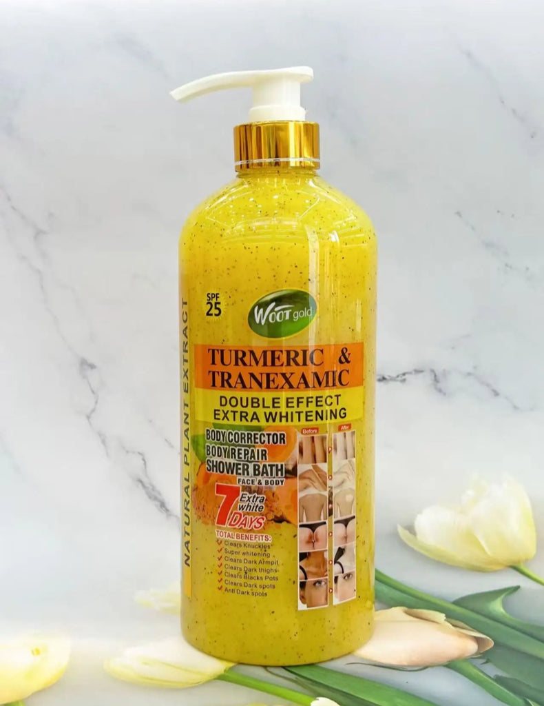 Veetgold Turmeric & Tranexamic Extra Whitening Glowing Shower 1000ml