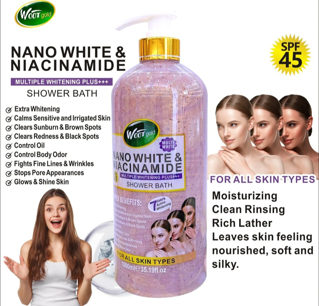 Veetgold Nano White Extra Whitening Glowing Shower 1000ml