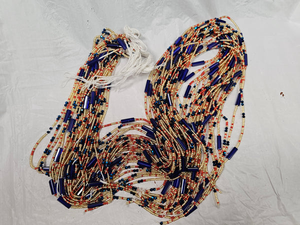 African Rope Waist Beads Belly Jewelry #15