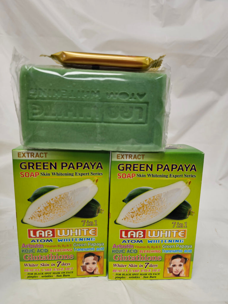 Lab White Green Papaya Soap