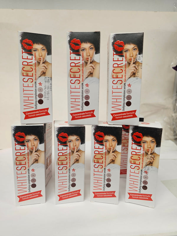 12 pack white secret serum oil