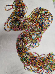 African Rope Waist Beads Belly Jewelry #23