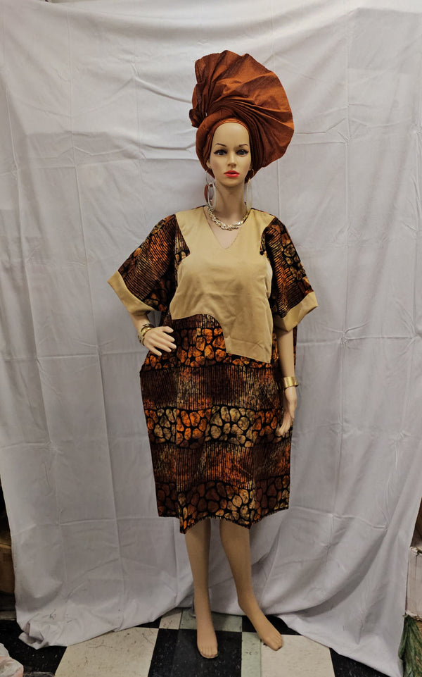 African Women Ready to Wear Dress Short Dress