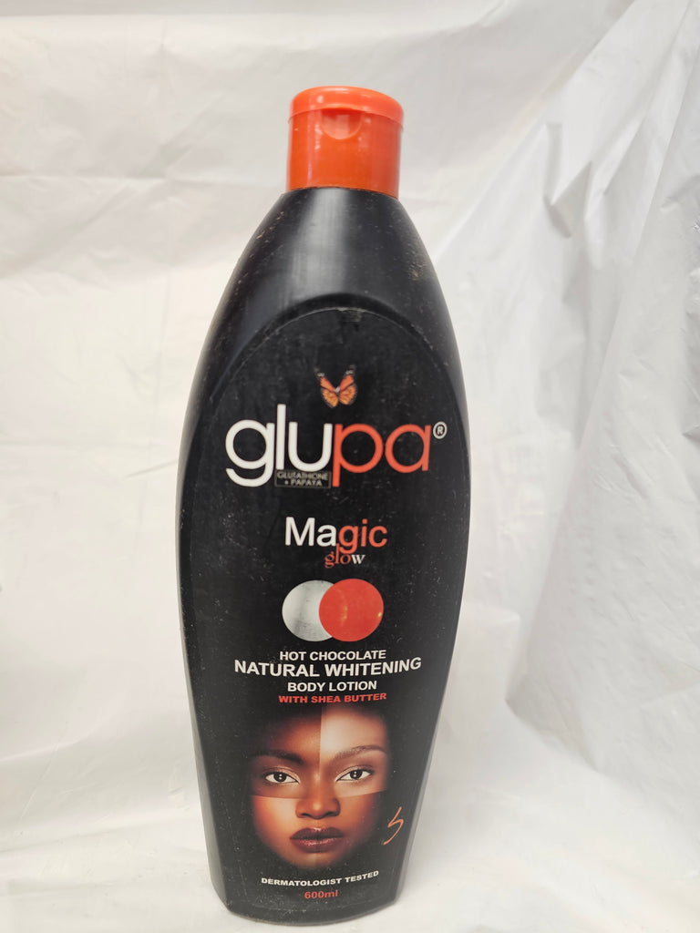 Glupa Magic Glow Natural  Body Lotion With Shea Butter 600ml